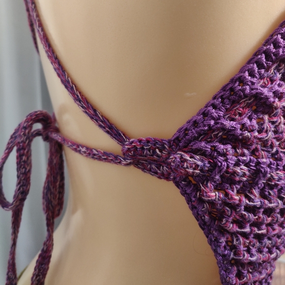 Hand Made Just Wingin' It Halter Top - Picture 2 of 7